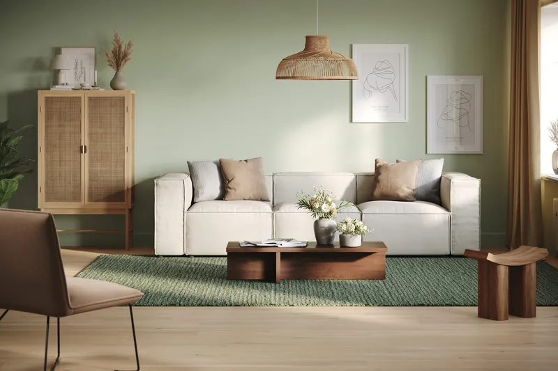 Töreboda Soffbord Rektangulärt 120 cm - Svart trälook - Möbler - Bord & matgrupper - Soffbord