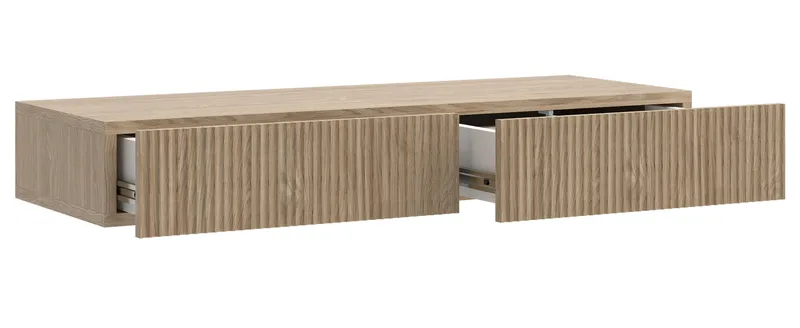 Takayo Sminkbord 110 cm - Ek - Möbler - Bord & matgrupper - Sminkbord & toalettbord