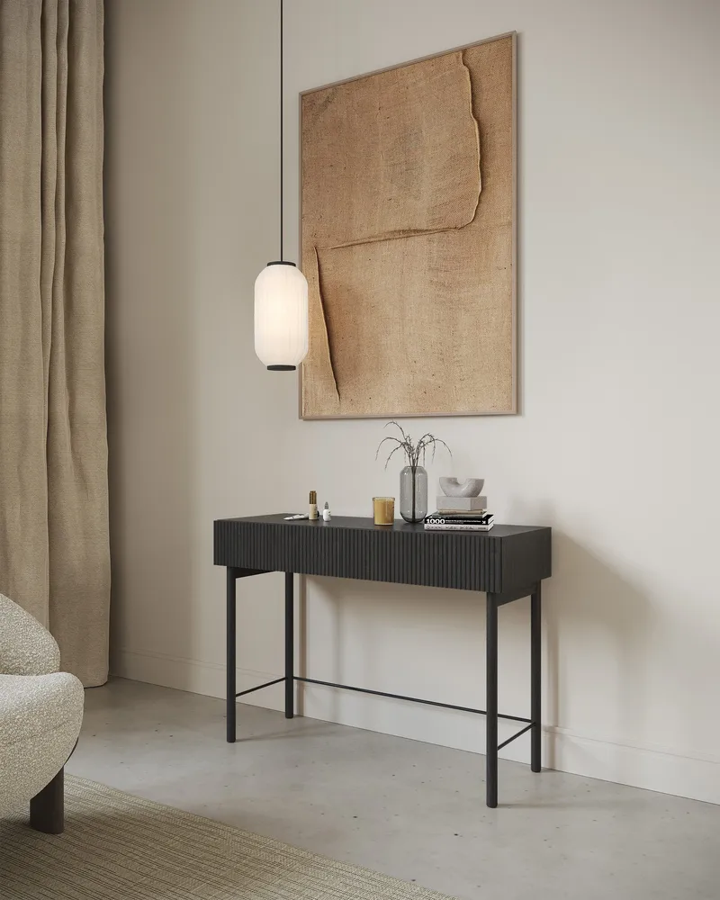 Takayo Sminkbord 110 cm - Svart - Möbler - Bord & matgrupper - Sminkbord & toalettbord