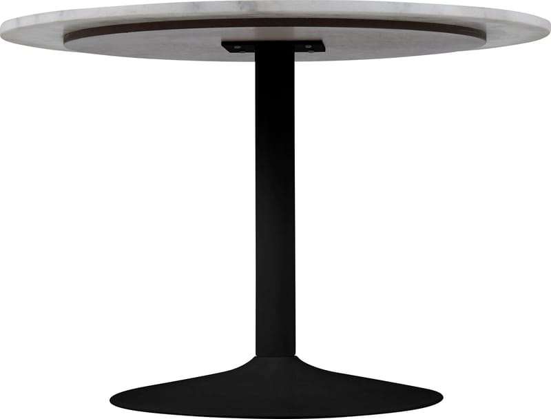 Tarifa matbord Ø110 cm - Vit marmor/svart - Vit marmor/svart - Möbler - Bord & matgrupper - Matbord & köksbord