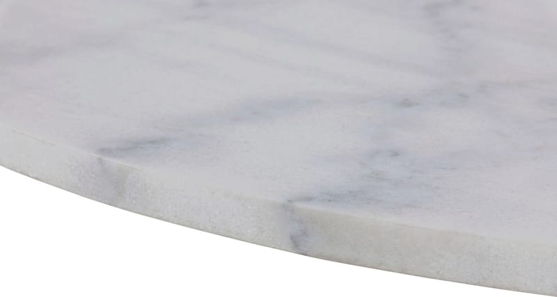 Tarifa matbord Ø110 cm - Vit marmor/svart - Vit marmor/svart - Möbler - Bord & matgrupper - Matbord & köksbord