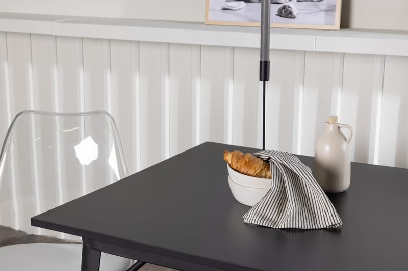 Tempe Matbord 80 cm med 2 Edvin Matstol - Möbler - Bord & matgrupper - Matgrupper