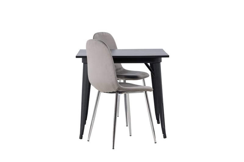 Tempe Matbord 80 cm med 2 Eva Matstol - Möbler - Bord & matgrupper - Matgrupper