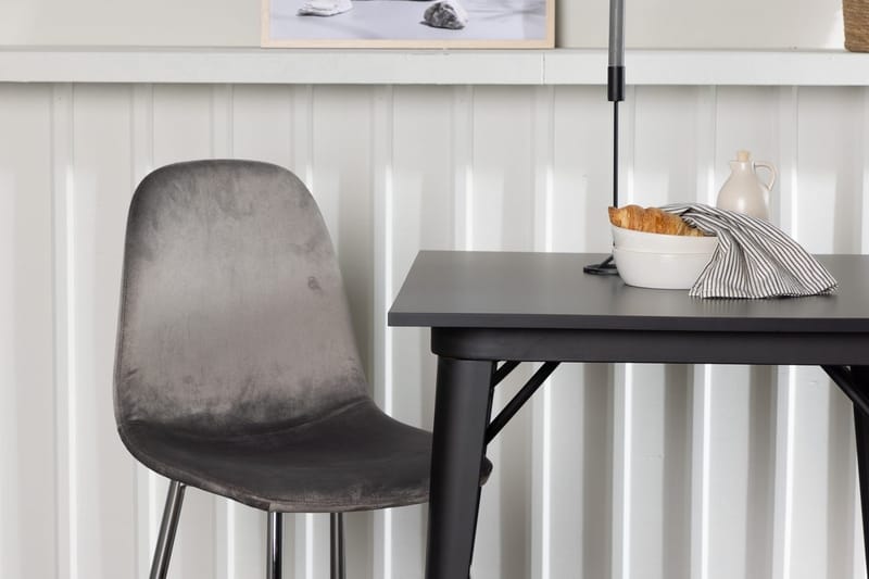 Tempe Matbord 80 cm med 2 Eva Matstol - Möbler - Bord & matgrupper - Matgrupper