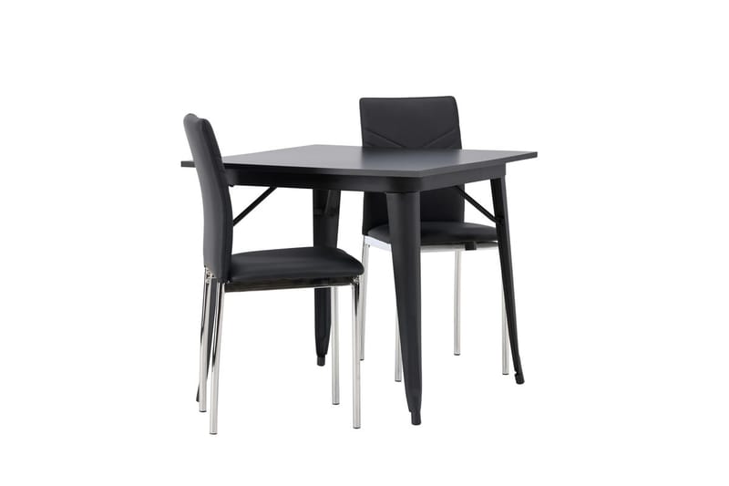 Tempe Matbord 80 cm med 2 Lily Matstol - Möbler - Bord & matgrupper - Matgrupper