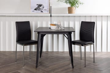 Tempe Matbord 80 cm med 2 Lily Matstol - Möbler - Bord & matgrupper - Matgrupper