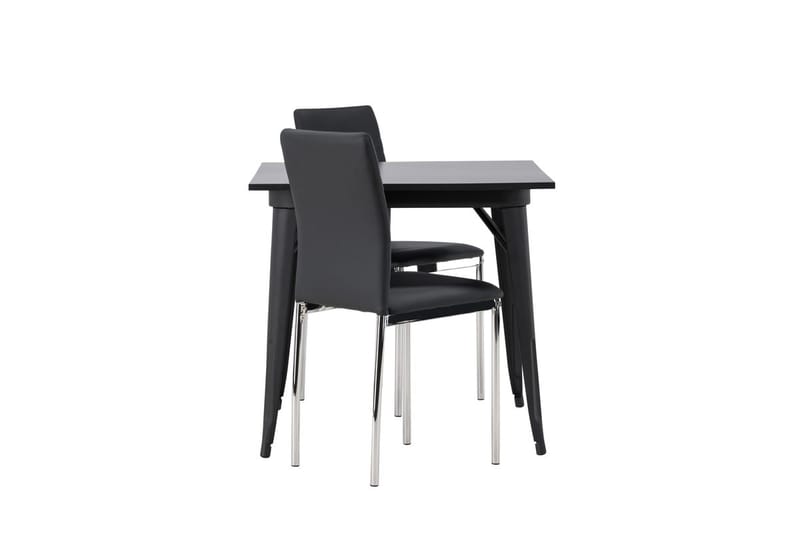Tempe Matbord 80 cm med 2 Lily Matstol - Möbler - Bord & matgrupper - Matgrupper