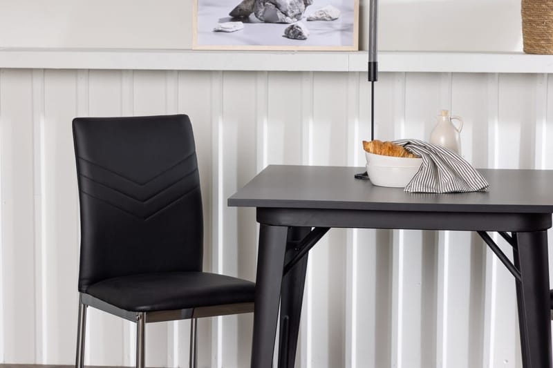 Tempe Matbord 80 cm med 2 Lily Matstol - Möbler - Bord & matgrupper - Matgrupper