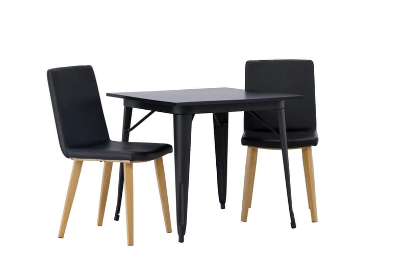 Tempe Matbord 80 cm med 2 Today Matstol - Möbler - Bord & matgrupper - Matgrupper