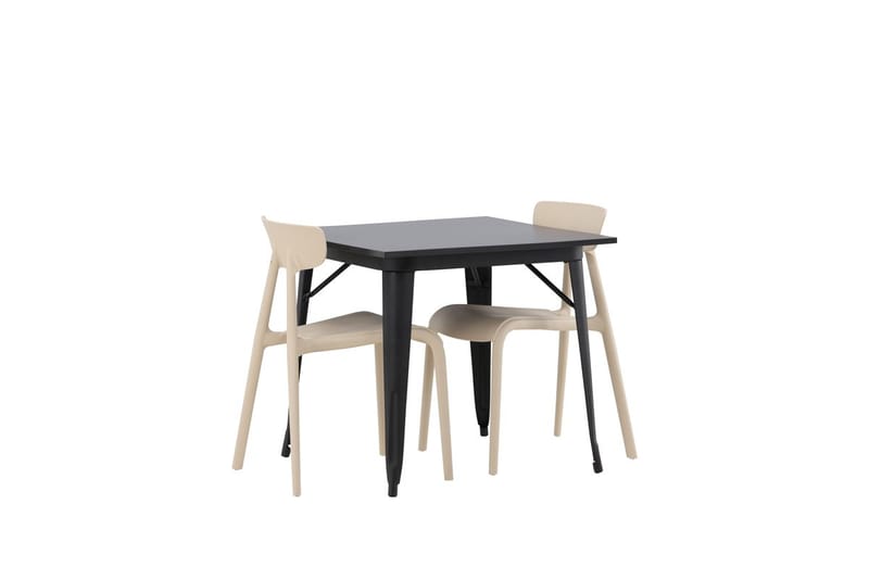 Tempe Matbord 80 cm med 2 Ursholmen Matstol - Möbler - Bord & matgrupper - Matgrupper