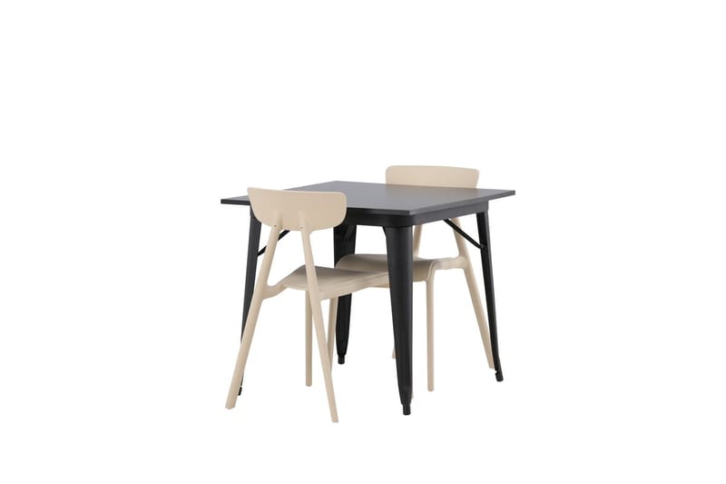 Tempe Matbord 80 cm med 2 Ursholmen Matstol - Möbler - Bord & matgrupper - Matgrupper