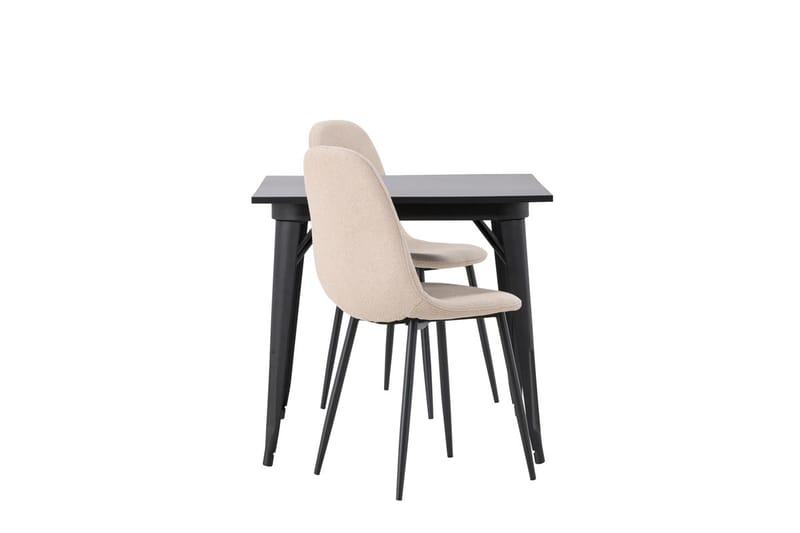 Tempe Matbord 80 cm med 2 Polar Matstol - Möbler - Bord & matgrupper - Matgrupper