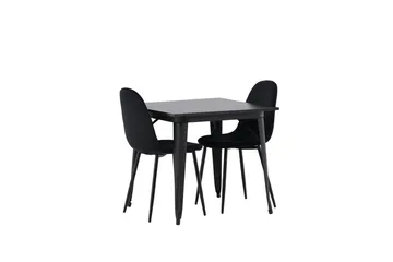 Tempe Matbord 80 cm med 2 Polar Köksstol - Möbler - Bord & matgrupper - Matgrupper