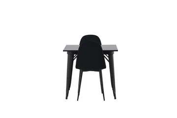 Tempe Matbord 80 cm med 2 Polar Köksstol - Möbler - Bord & matgrupper - Matgrupper