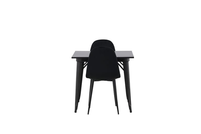 Tempe Matbord 80 cm med 2 Polar Köksstol - Möbler - Bord & matgrupper - Matgrupper