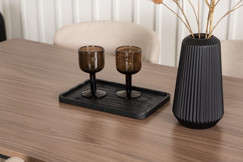 Tempe Matgrupp 140 cm Rektangulär med 4 Modesto stolar - Beige - Möbler - Bord & matgrupper - Matgrupper