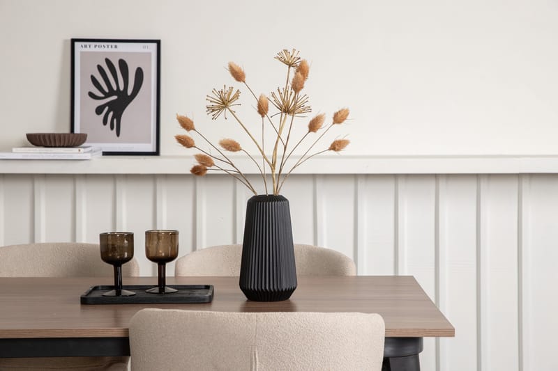 Tempe Matgrupp 140 cm Rektangulär med 4 Modesto stolar - Beige - Möbler - Bord & matgrupper - Matgrupper