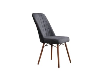 Teral Matgrupp Förlängningsbar 130-170 cm med 6 Stolar - Antracit - Möbler - Bord & matgrupper - Matgrupper