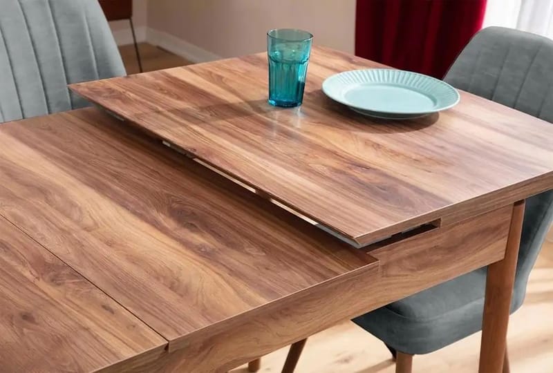 Teral Matgrupp Förlängningsbar 130-170 cm med 6 Stolar - Möbler - Bord & matgrupper - Matgrupper