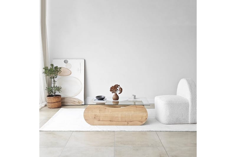 Tevrin Soffbord 105 cm - Natural - Möbler - Bord & matgrupper - Soffbord
