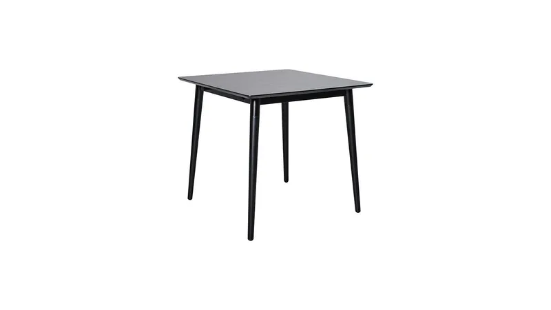 Tillägsskiva Errarp 80x80+30 cm, Svart ask melamin