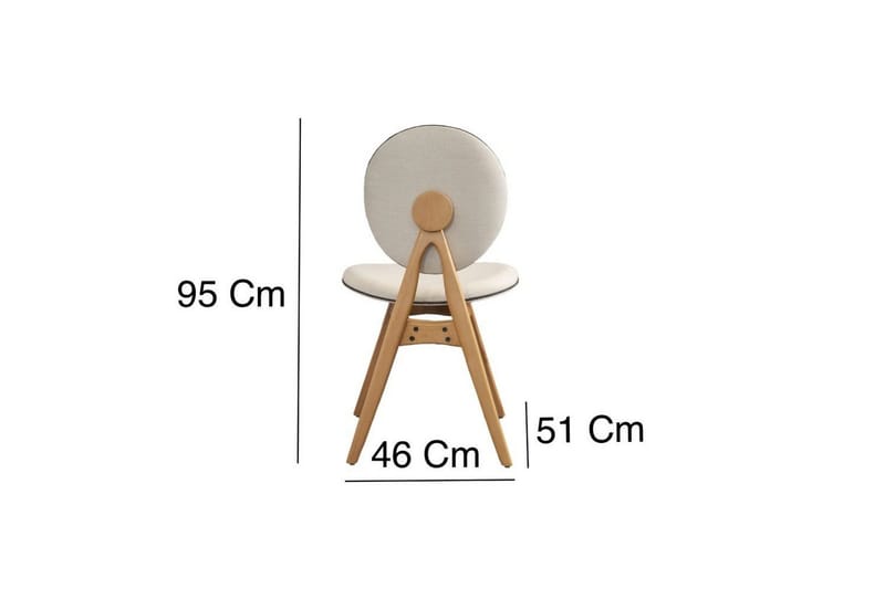 Touch Matgrupp 160 cm Rektangulär - Natur - Möbler - Bord & matgrupper - Matgrupper