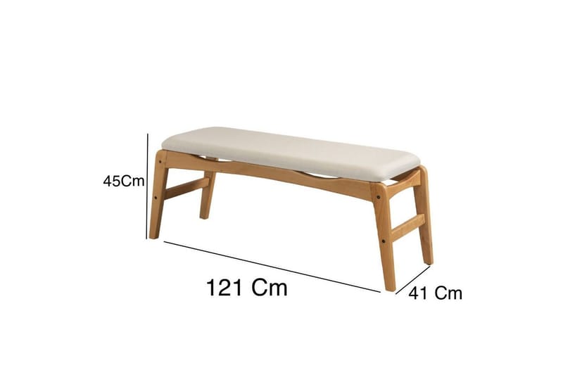 Touch Matgrupp 160 cm Rektangulär - Natur - Möbler - Bord & matgrupper - Matgrupper