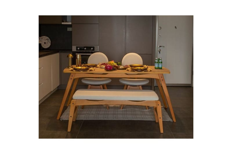 Touch Matgrupp 160 cm Rektangulär - Natur - Möbler - Bord & matgrupper - Matgrupper