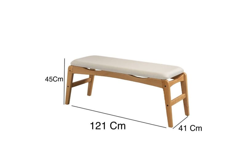 Touch Matgrupp 160 cm Rektangulär - Natur - Möbler - Bord & matgrupper - Matgrupper