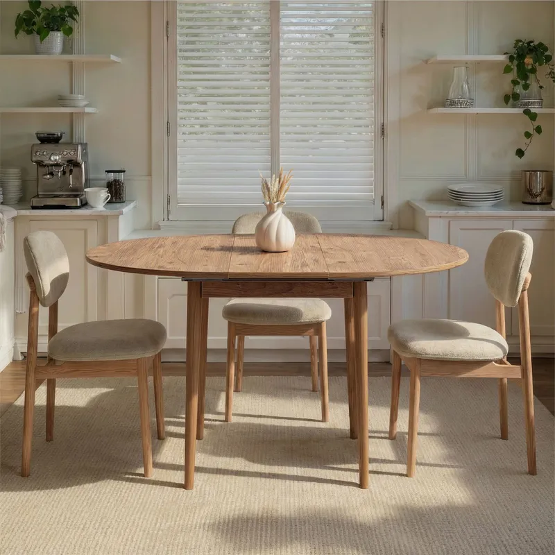 Tralven Matbord 131 cm Rund - Atlantisk Tall - Möbler - Bord & matgrupper - Matbord & köksbord