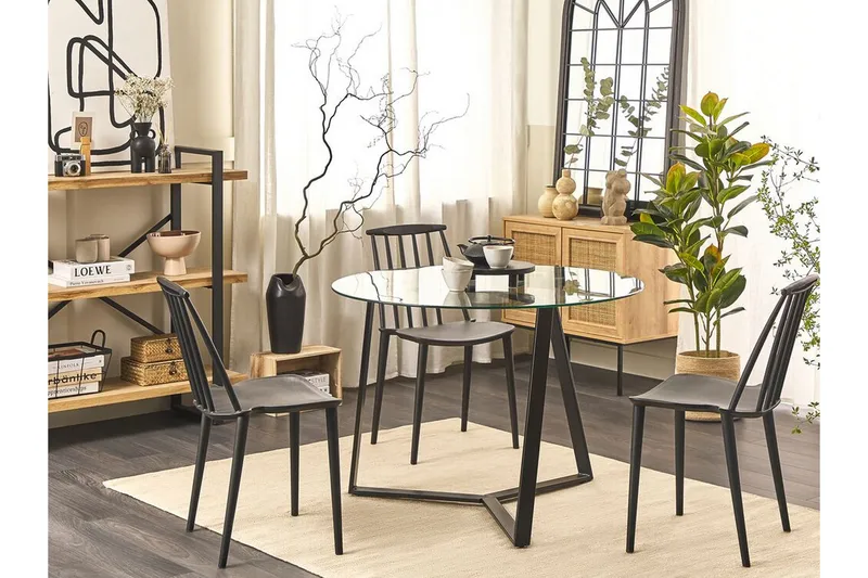 Triggiano Matbord 100 cm - Svart - Möbler - Bord & matgrupper - Matbord & köksbord