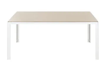Tuiriz Matbord 160x91 cm - Beige/Vit - Möbler - Bord & matgrupper - Matbord & köksbord