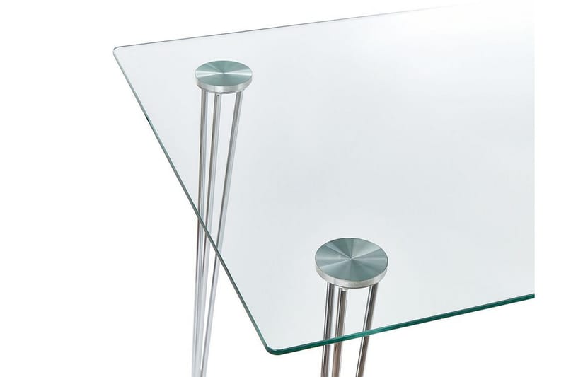 Tullne Matbord 70x120 cm - transparent/Silver - Möbler - Bord & matgrupper - Matbord & köksbord