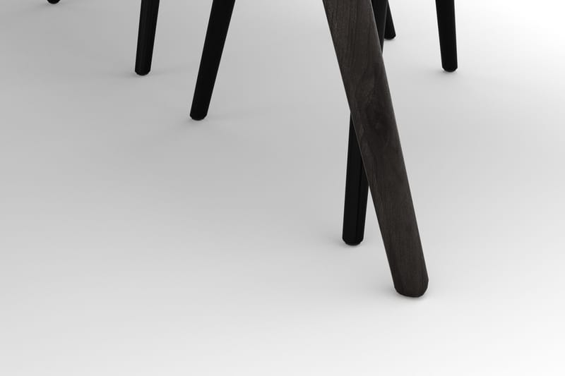 Tyrö Matgrupp med 6 st Tyrö Karmstolar - Smoked Oak/Black - Möbler - Bord & matgrupper - Matgrupper