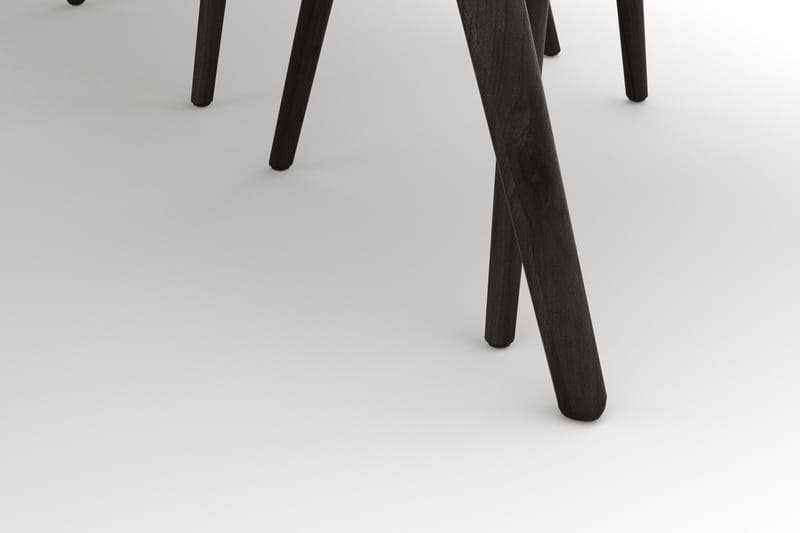 Tyrö Matgrupp med 6 st Tyrö Karmstolar - Smoked Oak/Smoked Oak - Möbler - Bord & matgrupper - Matgrupper