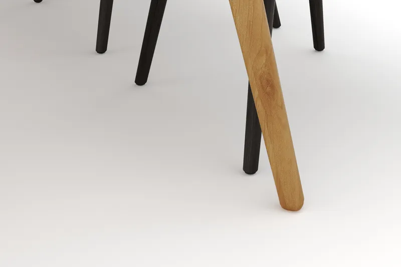 Tyrö Matgrupp med 6 st Tyrö Karmstolar - Möbler - Bord & matgrupper - Matgrupper