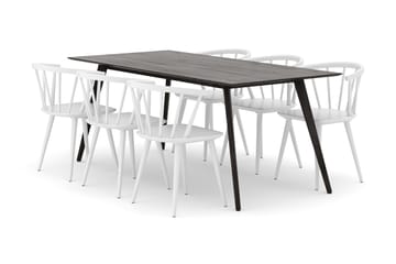 Tyrö Matgrupp med 6 st Tyrö Karmstolar