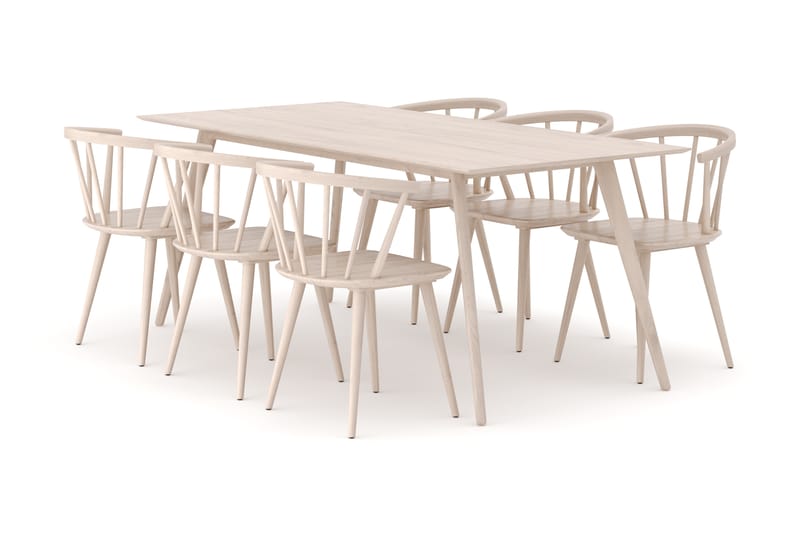 Tyrö Matgrupp med 6 st Tyrö Karmstolar, undefined