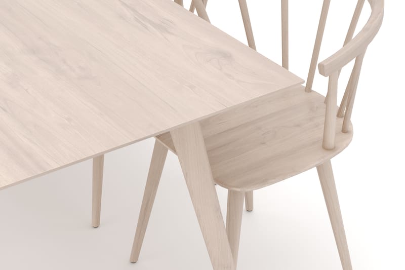 Tyrö Matgrupp med 6 st Tyrö Karmstolar - Möbler - Bord & matgrupper - Matgrupper