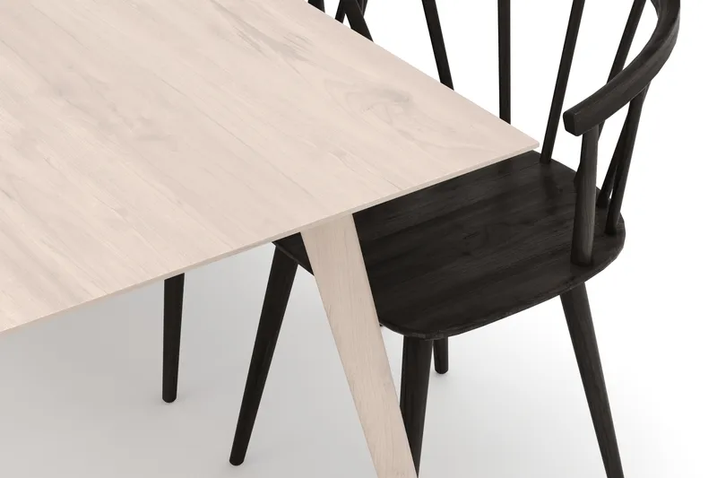 Tyrö Matgrupp med 6 st Tyrö Karmstolar - Möbler - Bord & matgrupper - Matgrupper