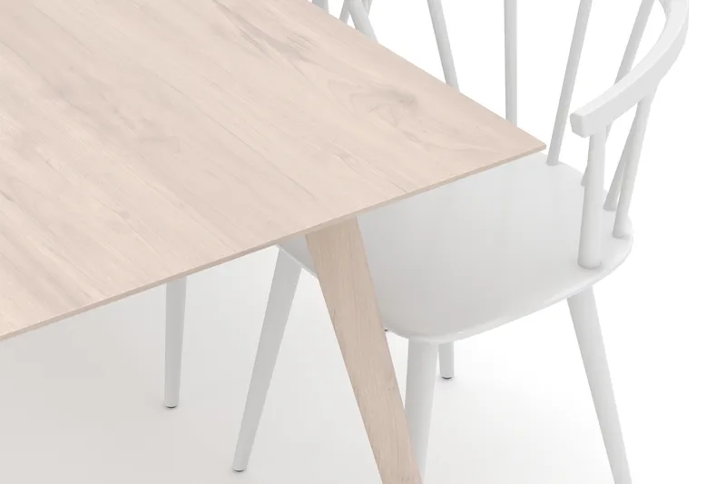 Tyrö Matgrupp med 6 st Tyrö Karmstolar - Möbler - Bord & matgrupper - Matgrupper