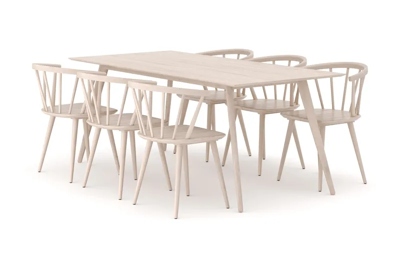 Tyrö Matgrupp med 6 st Tyrö Karmstolar, undefined