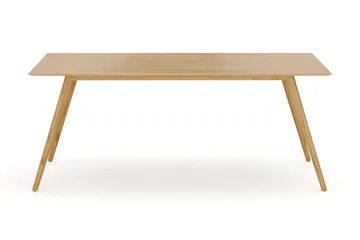 Tyrö Rektangulär Matbord & köksbord 190x90 cm Askträ - Oak - Möbler - Bord & matgrupper - Matbord & köksbord
