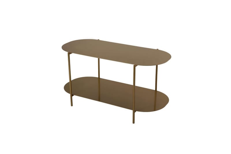 Ulvo Soffbord 100 cm - Guld - Möbler - Bord & matgrupper - Soffbord