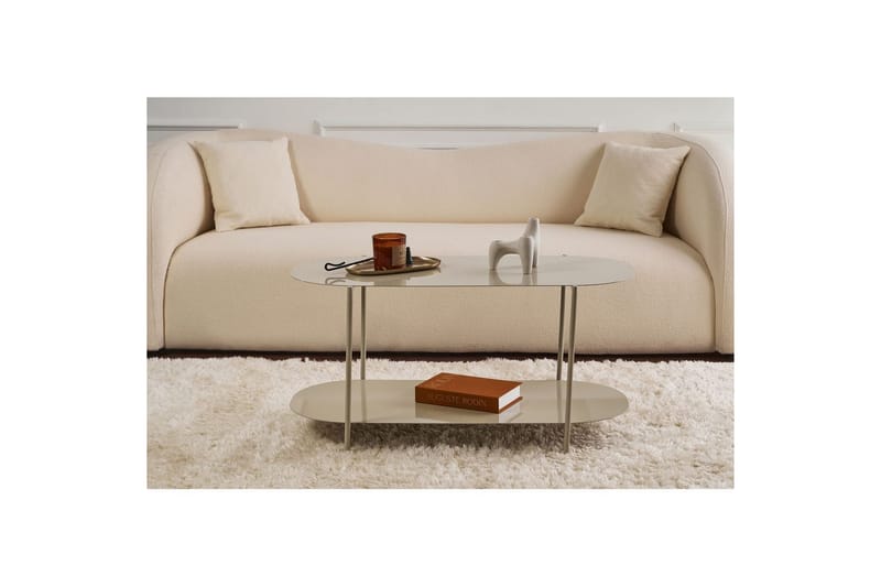 Ulvo Soffbord 100 cm - Taupe - Möbler - Bord & matgrupper - Soffbord