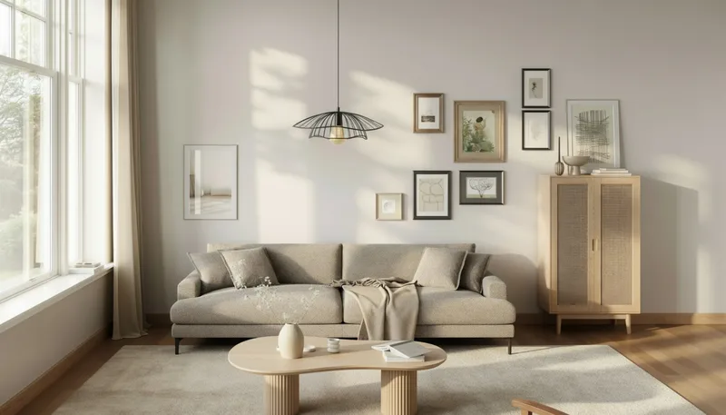 Uppveda Asymmetriskt Soffbord 130x70 cm med Travertinutseende - Beige - Möbler - Bord & matgrupper - Soffbord