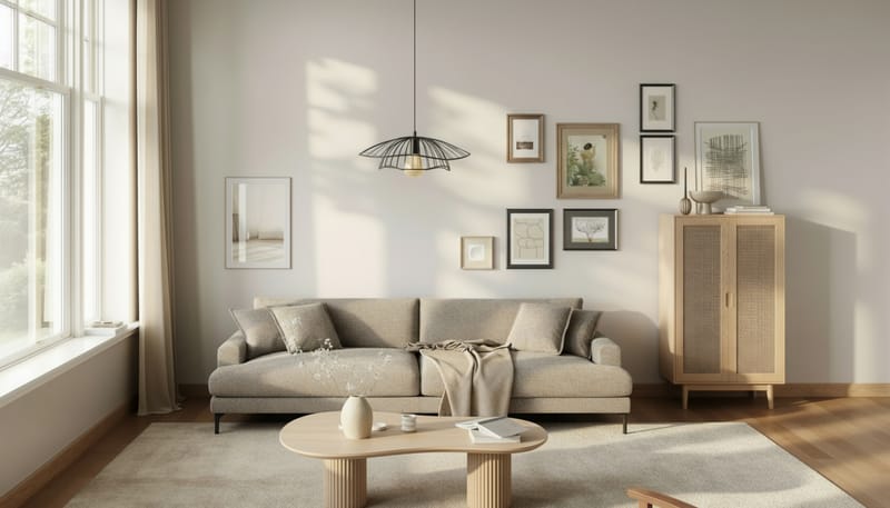 Uppveda Asymmetriskt Soffbord Travertin Utseende 130x70 cm - Beige - Möbler - Bord & matgrupper - Soffbord