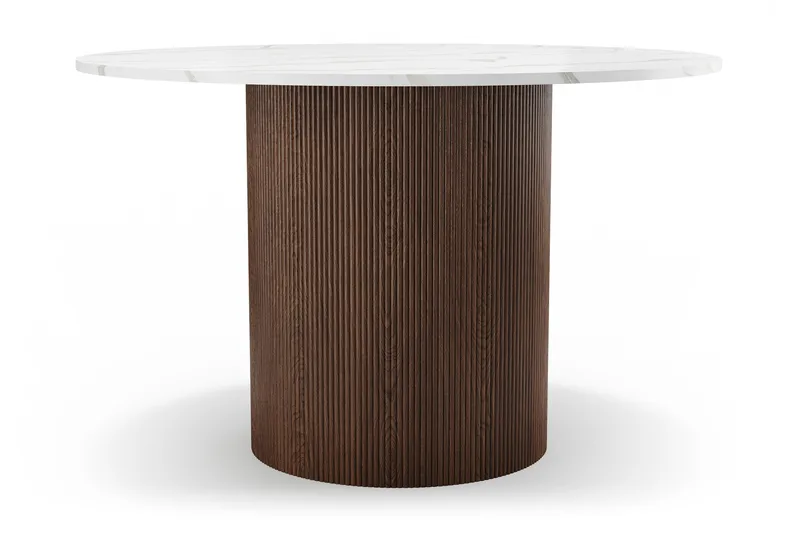 Uppveda Matbord 120 cm Rund - Brun - Möbler - Bord & matgrupper - Matbord & köksbord