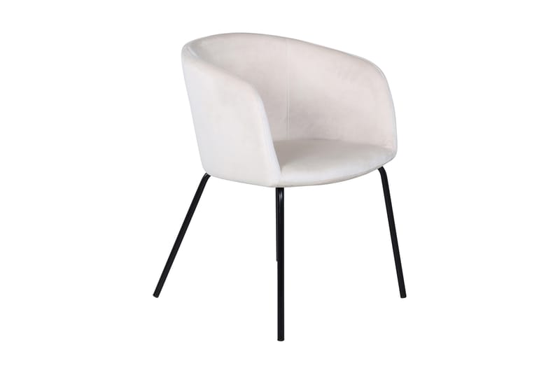 Uppveda Matbord Runt 120 cm med 4 Berit Stolar - Beige - Möbler - Bord & matgrupper - Matgrupper
