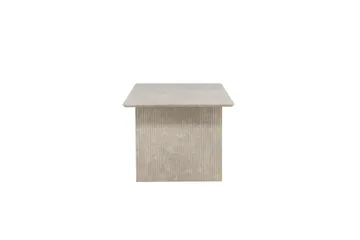 Vail Stort Rektangulärt Matbord 200 cm med Trä- och Ekutseende - Beige - Möbler - Bord & matgrupper - Matbord & köksbord